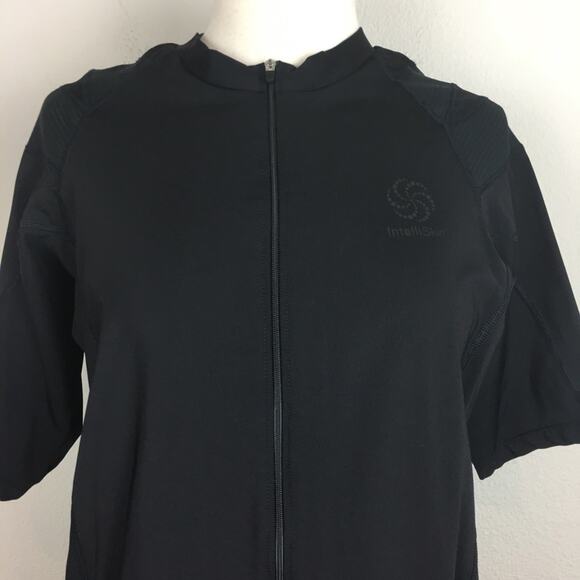 Intelliskin Black Men's Foundation Recovery Zip Shirt 2XL - Picture 3 of 6